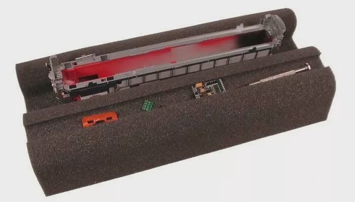 Bowser HO BOW22 Foam Work Cradle for Locomotive &amp; Freight Cars