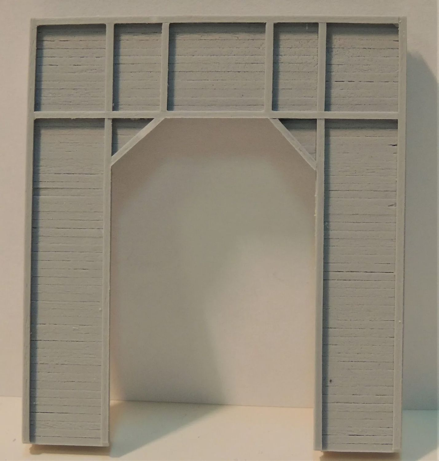 N SCALE: TIMBER SINGLE TUNNEL PORTAL - FNA-3604