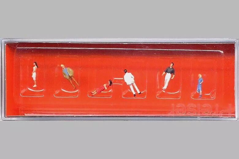 Preiser Track Z 1/200 No. 80907 Figure Set Passers-by Original Packaging
