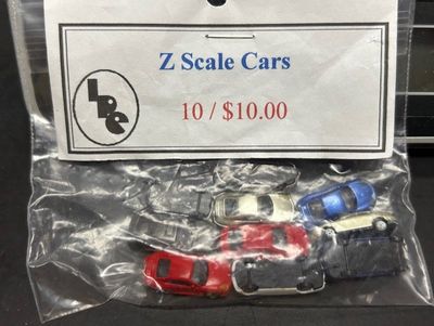 IPE Z Scale Cars (10 CT)