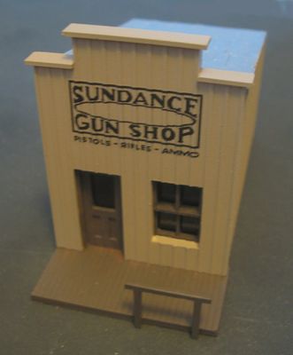 Z Sundance Gun Shop - OLD WEST - Z-302 -Easy to build Z kit - Made in the USA