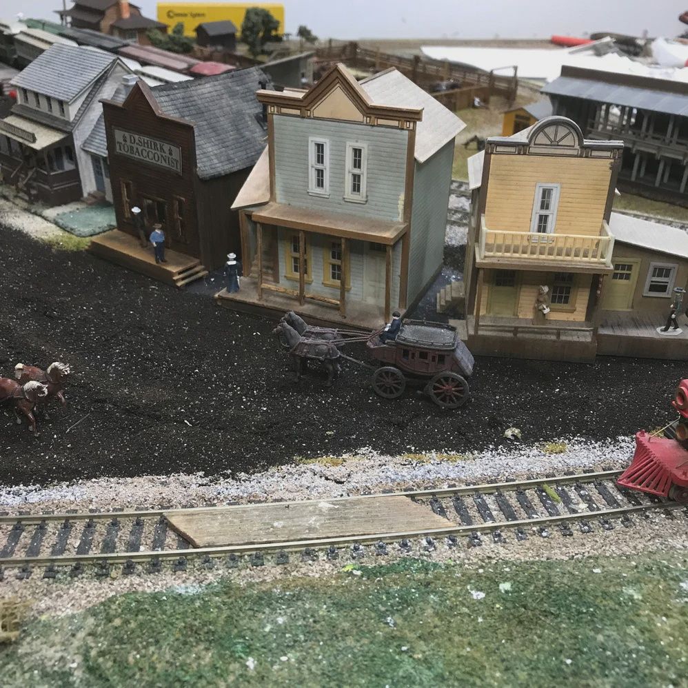 N SCALE OUTLAND MODELS &#39;OLD WEST&#39; BUILDINGS BK610A