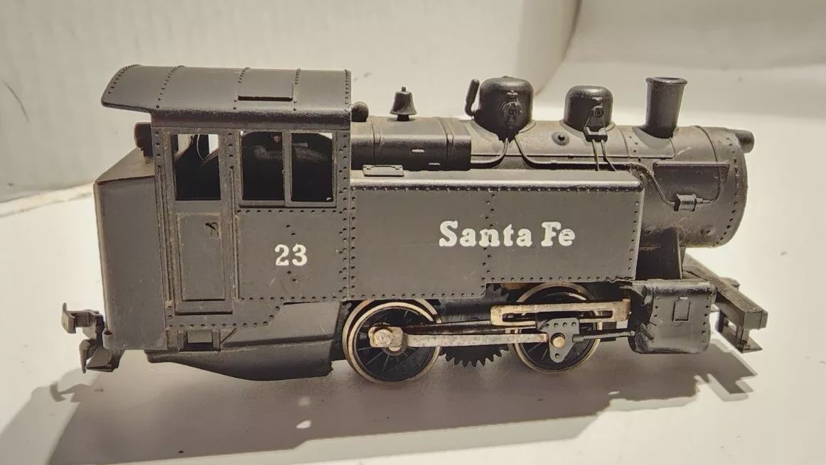 HO Lima 0-4-0 Steam Locomotive Santa Fe/ATSF #23