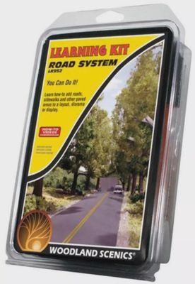 Woodland Scenics LK952 N/HO Road Building Learning Kit Train Scenery