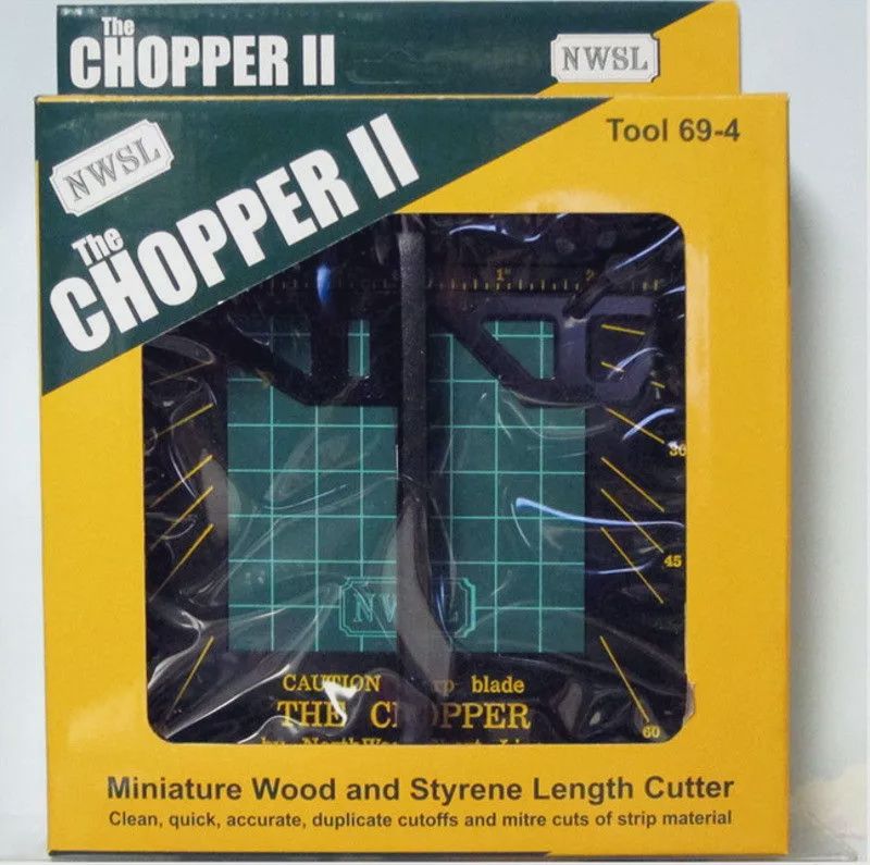NWSL 69-4 The Chopper II Miniature Wood &amp; Styrene Length Cutter Tool