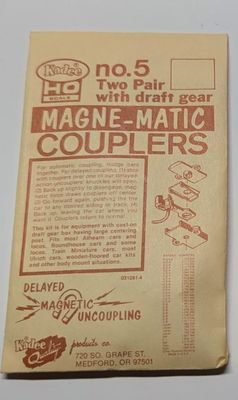 Kadee #5 Magne-Matic Metal Couplers