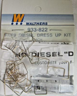 Walthers HO 933-822 Diesel Detail Dress Up Kit F7/F9