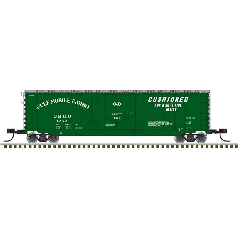 (Just Arrived) Atlas N 50007158 Master 50&#39; Boxcar &quot;GM&amp;O&quot; Road #1254