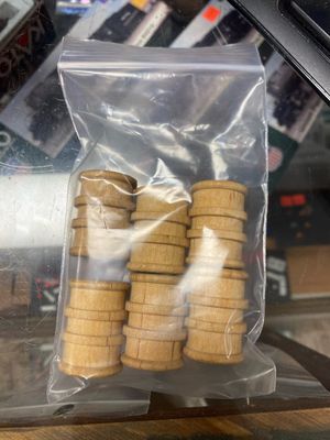 Used O Lionel Pack of 6-Big Barrels