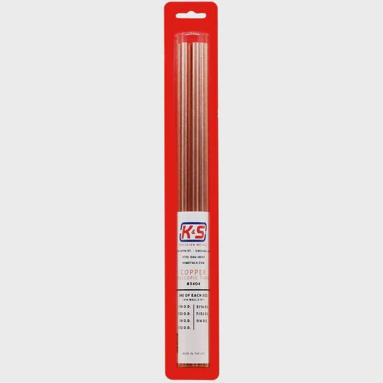K&amp;S #3404 Copper Telescoping Tube 7-Pack