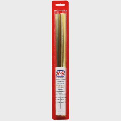K&amp;S #3407 Brass Strip Assortment (12 Pieces)