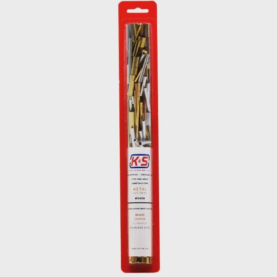 K&amp;S #3408 K&amp;S #3403 Round Aluminum Telescopic Tubing Assortment (8 Pieces)