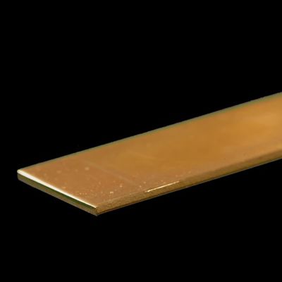 K&amp;S #8248 Brass Strip: 0.064&quot; Thick x 1&quot; Wide x 12&quot; Long (1 Piece)