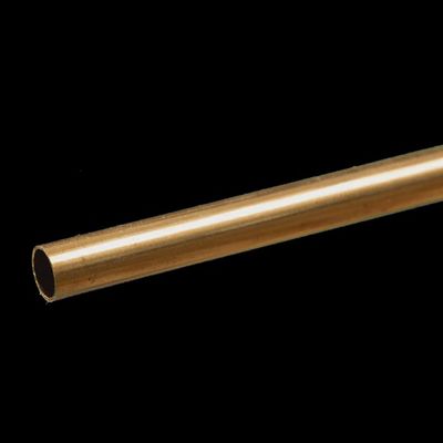 K&amp;S #8131 Round Brass Tube: 1/4&quot; OD x 0.014&quot; Wall x 12&quot; Long (1 Piece)