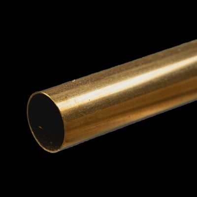 K&amp;S #8132 Round Brass Tube: 9/32" OD x 0.014" Wall x 12" Long (1 Piece)