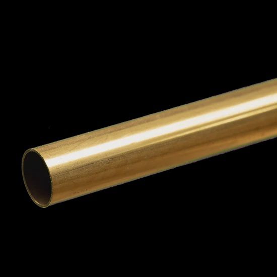 K&amp;S #8135 Round Brass Tube: 3/8&quot; OD x 0.014&quot; Wall x 12&quot; Long (1 Piece)