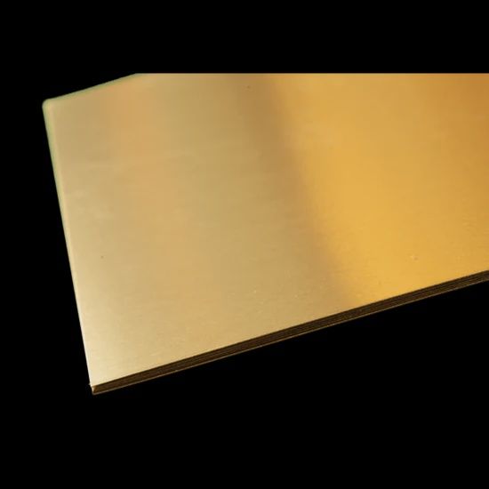 K&amp;S #251 Brass Sheet: 0.010&quot; Thick x 4&quot; Wide x 10&quot; Long (6 Pieces)