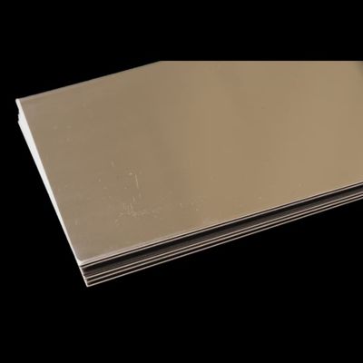 K&amp;S #276 Stainless Steel Sheet: 0.018" Thick x 4" Wide x 10" Long (6 Pieces)