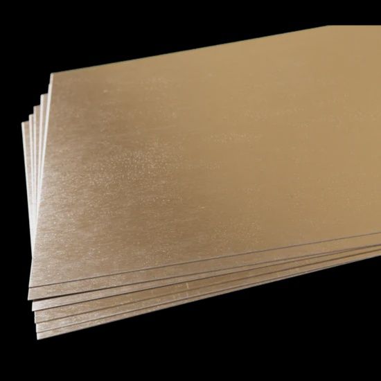 K&amp;S #255 Aluminum Sheet: 0.016&quot; Thick x 4&quot; Wide x 10&quot; Long (6 Pieces)