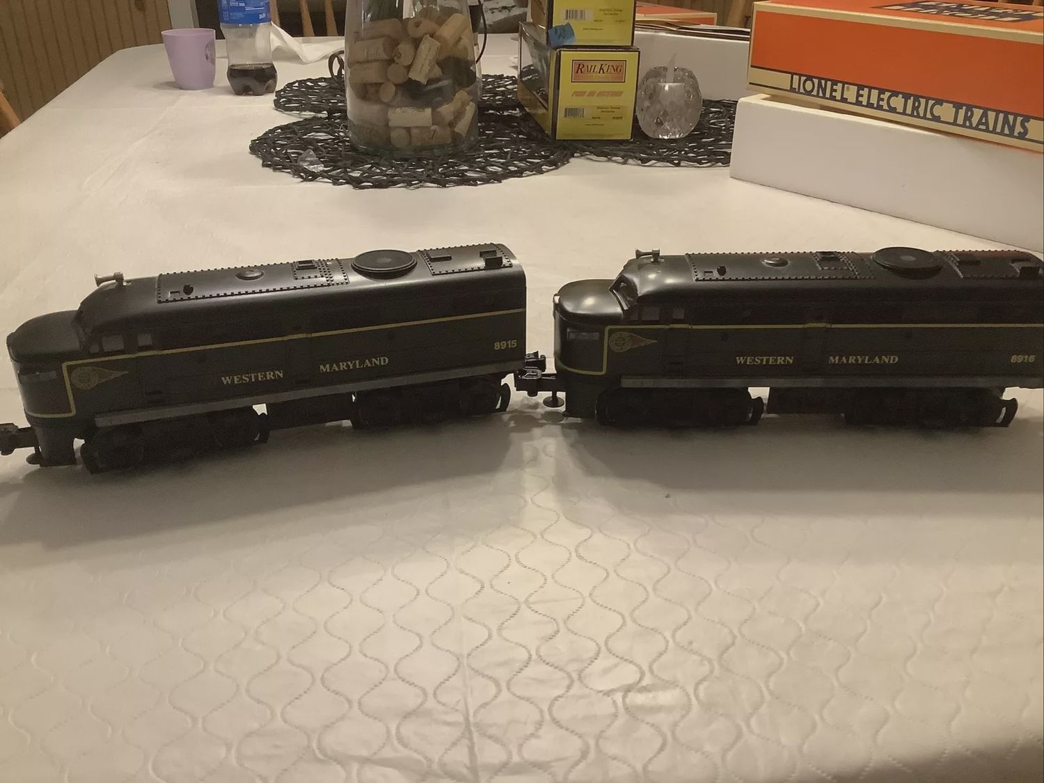 Used O Lionel 11786 Modern Era #8915, #8916 Western Maryland Alco O27