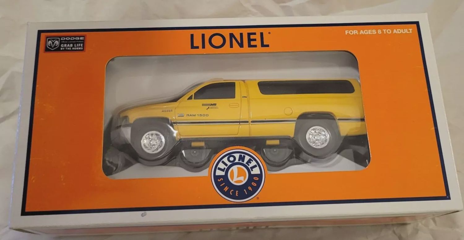 Lionel O 6-18484 Norfolk Southern Dodge Track Inspection Vehicle-New