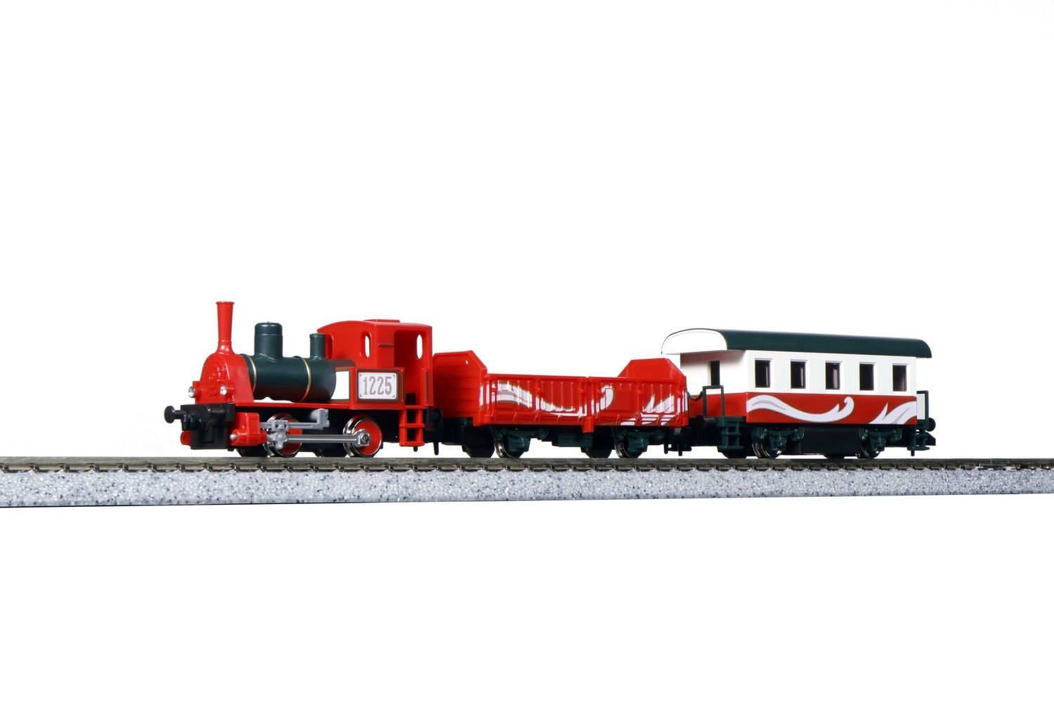 Kato 12-25 N Pocket Line Christmas Train 3-Unit Set