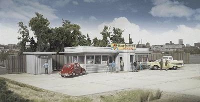 Walthers HO 933-2909 Miss Bettie&#39;s Diner Kit