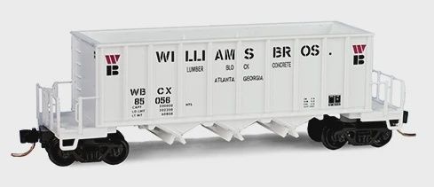 Micro-Trains 125 00 120 43&#39; Ortner Hopper Road #WBCX 85056