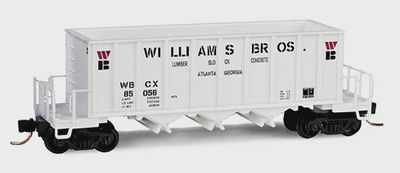 Micro-Trains 125 00 120 43&#39; Ortner Hopper Road #WBCX 85056