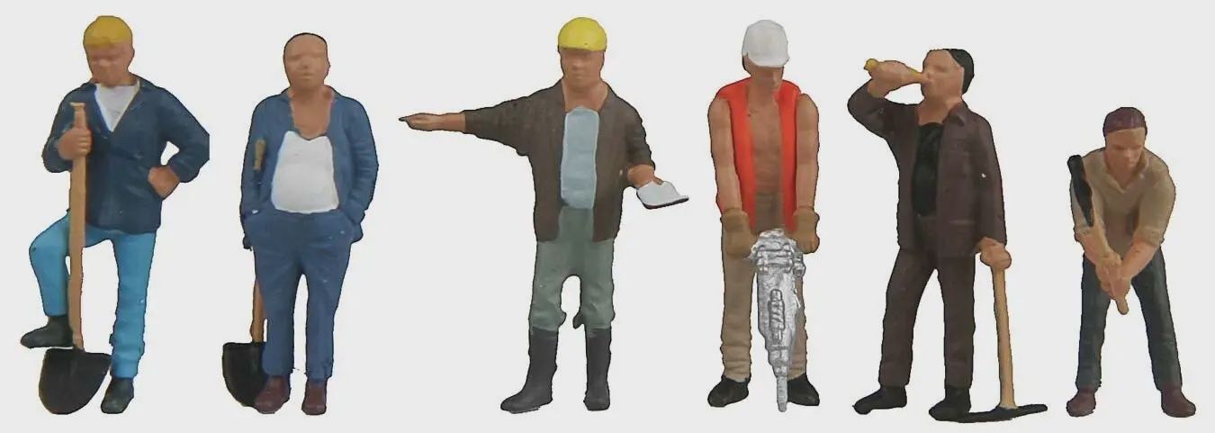 Walthers HO Scenemaster 949-6022 Construction Workers
