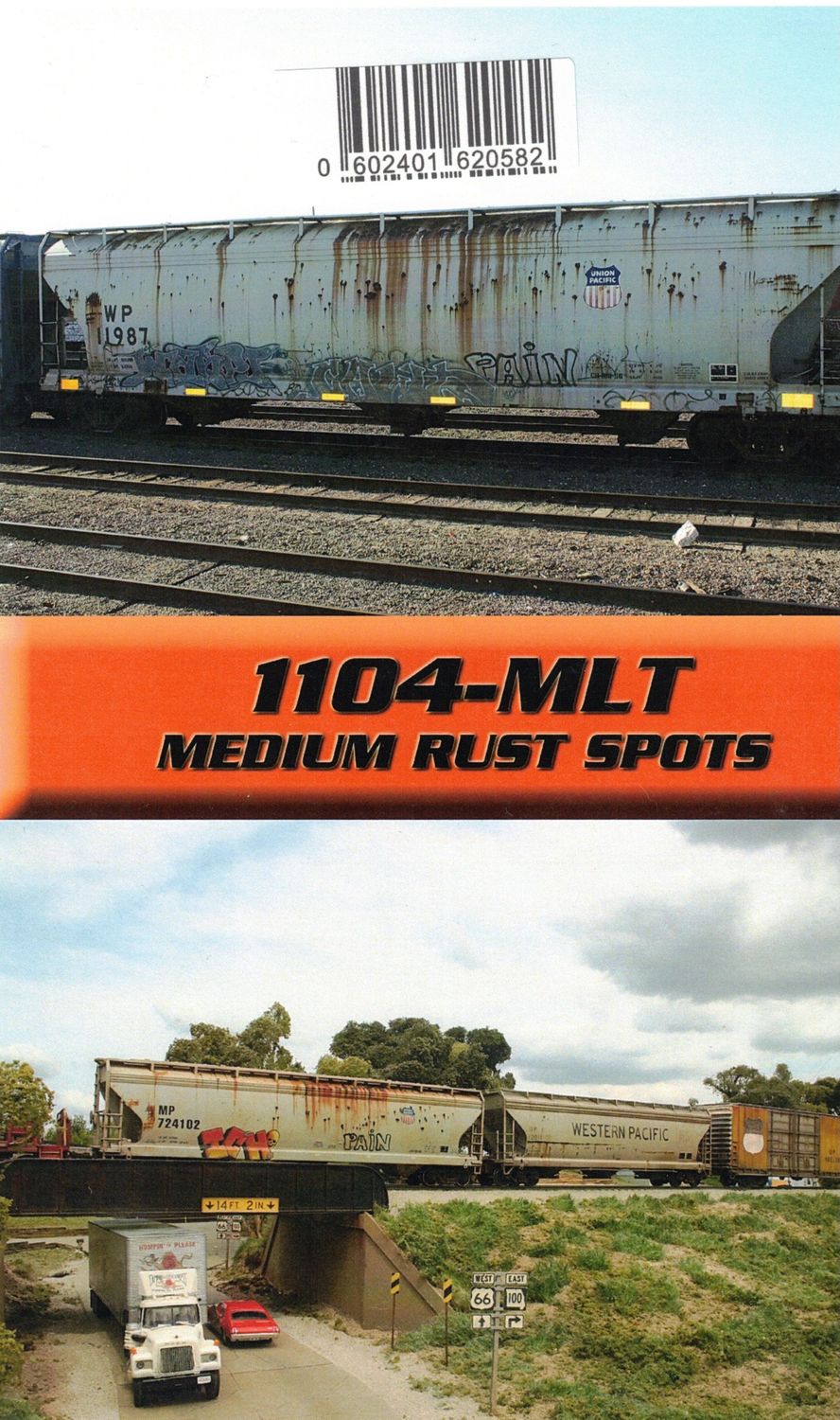 Weathering Solutions 1104-MLT Medium Rust Spots Multi scale