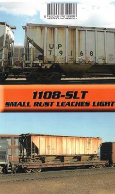 Weathering Solutions 1108-SLT Small Rust Leaches-Light Multi scale