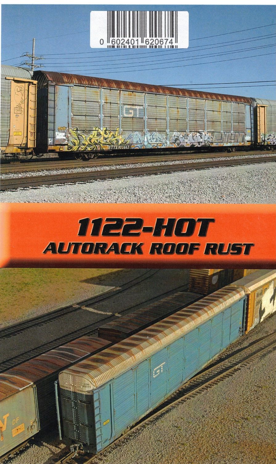 Weathering Solutions 1122-HOT Autorack Roof Rust Multi Scale