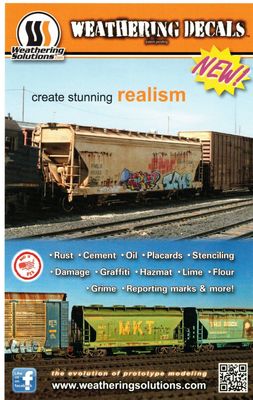 Weathering Solutions 1218-XLT Extra Small Cement Residue Streaks Multi Scale