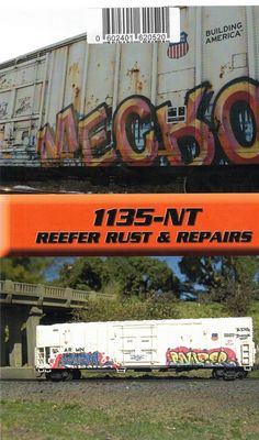 Weathering Solutions 1135-NT Reefer Rust &amp; Repairs N Scale
