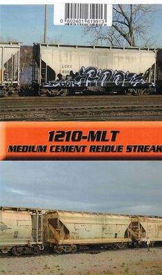 Weathering Solutions 1210-MLT Medium Cement Residue Streaks Multi Scale