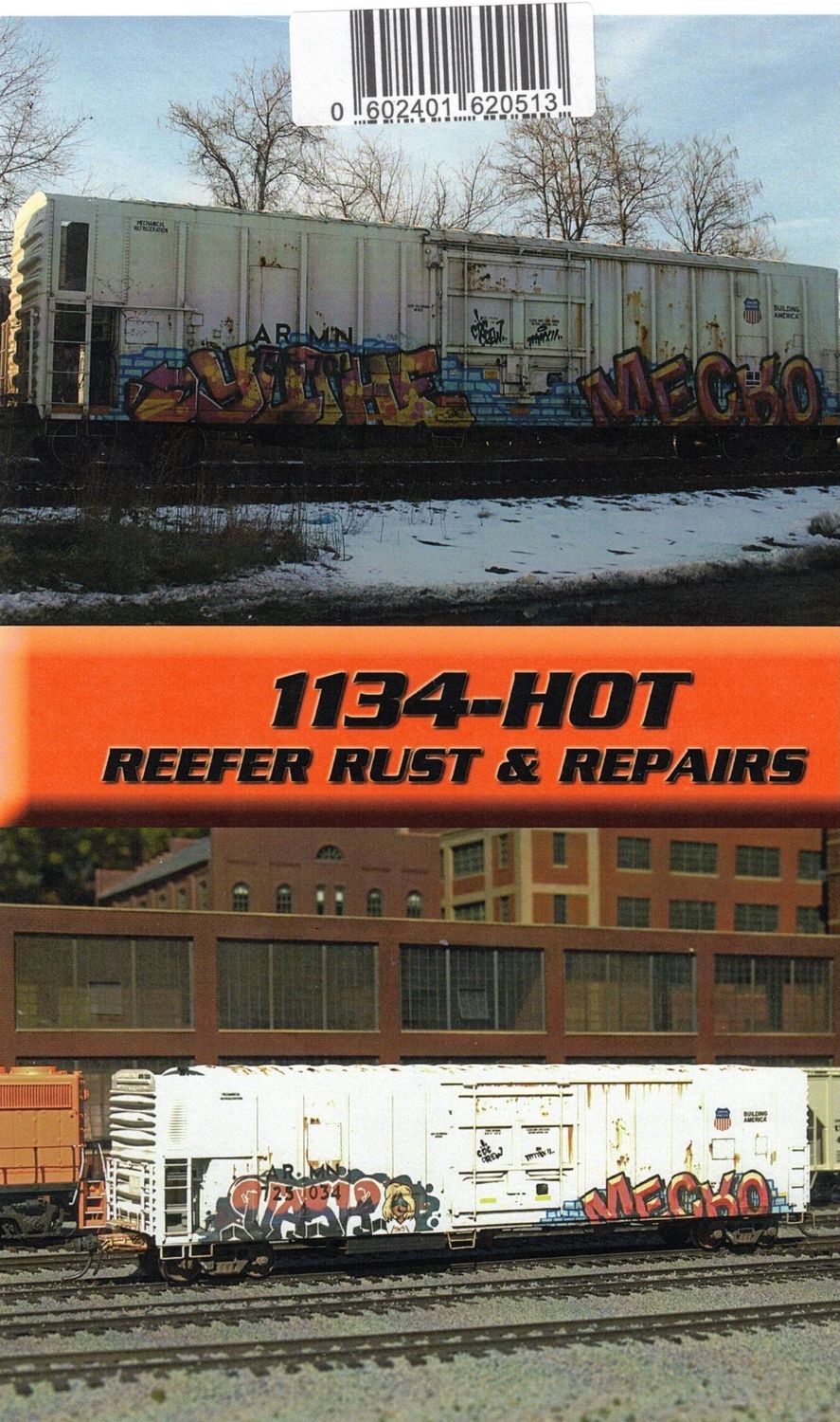 Weathering Solutions HO Scale 1134-HOT Reefer Rust &amp; Repairs