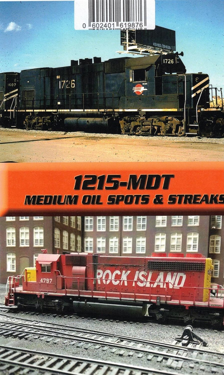 Weathering Solutions 1215-MDT Medium Oil Spots &amp; Streaks Multi Scale