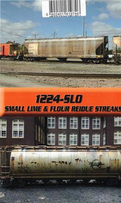 Weathering Solutions 1224-SLO Small Lime &amp; Flour Residue Streaks Multi Scale