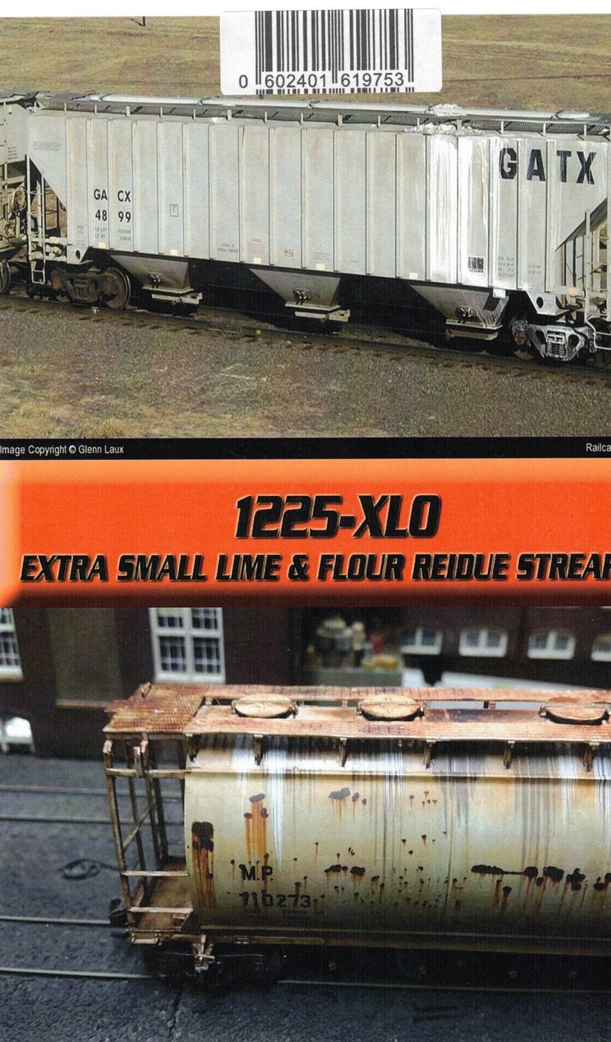 Weathering Solutions 1225-XLO Extra Small Lime &amp; Flour Residue Streaks Multi Scale