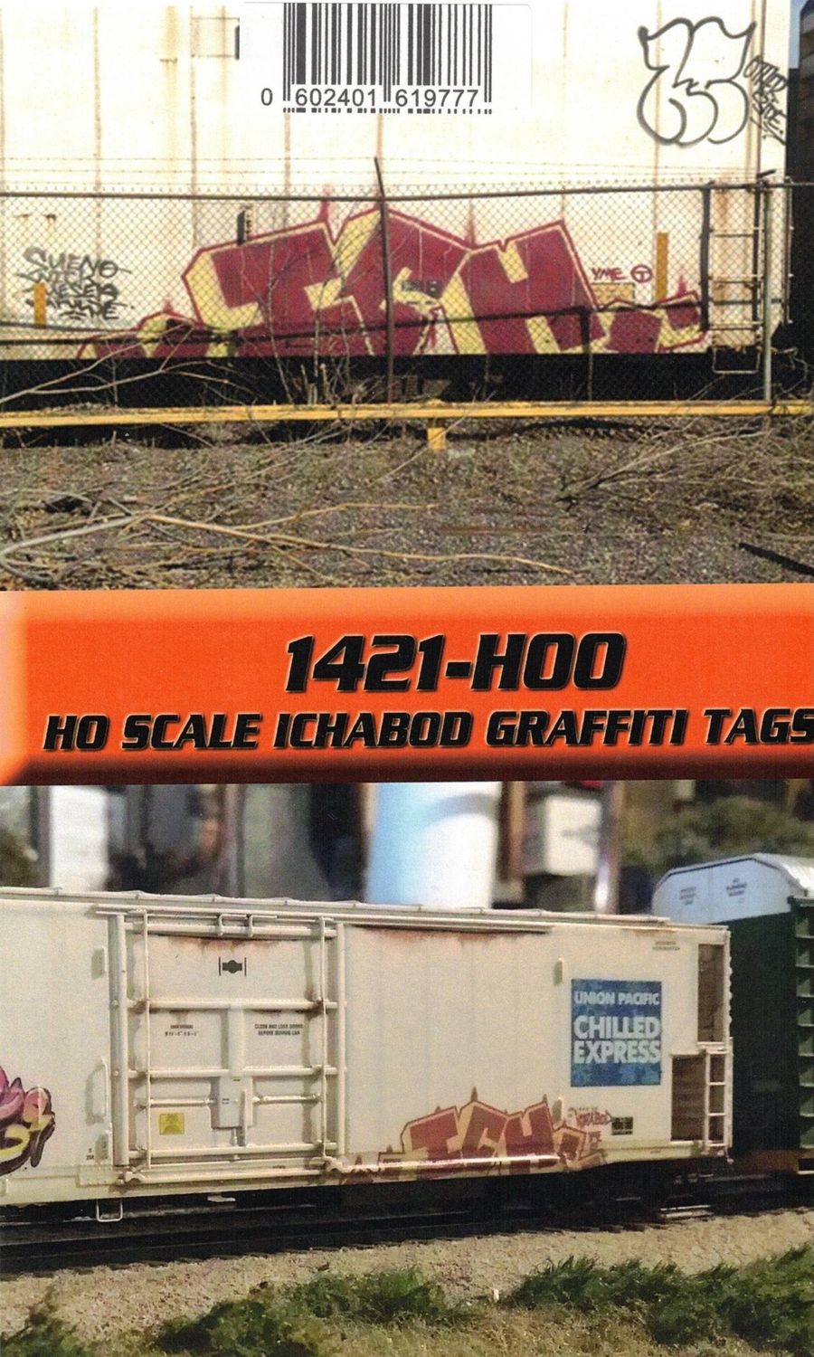 Weathering Solutions HO Scale 1421-HOO Ichabod Graffiti Tags
