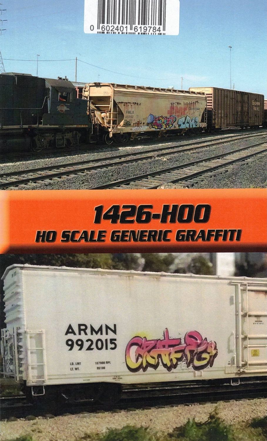 Weathering Solutions HO Scale 1426-HOO Generic Graffiti