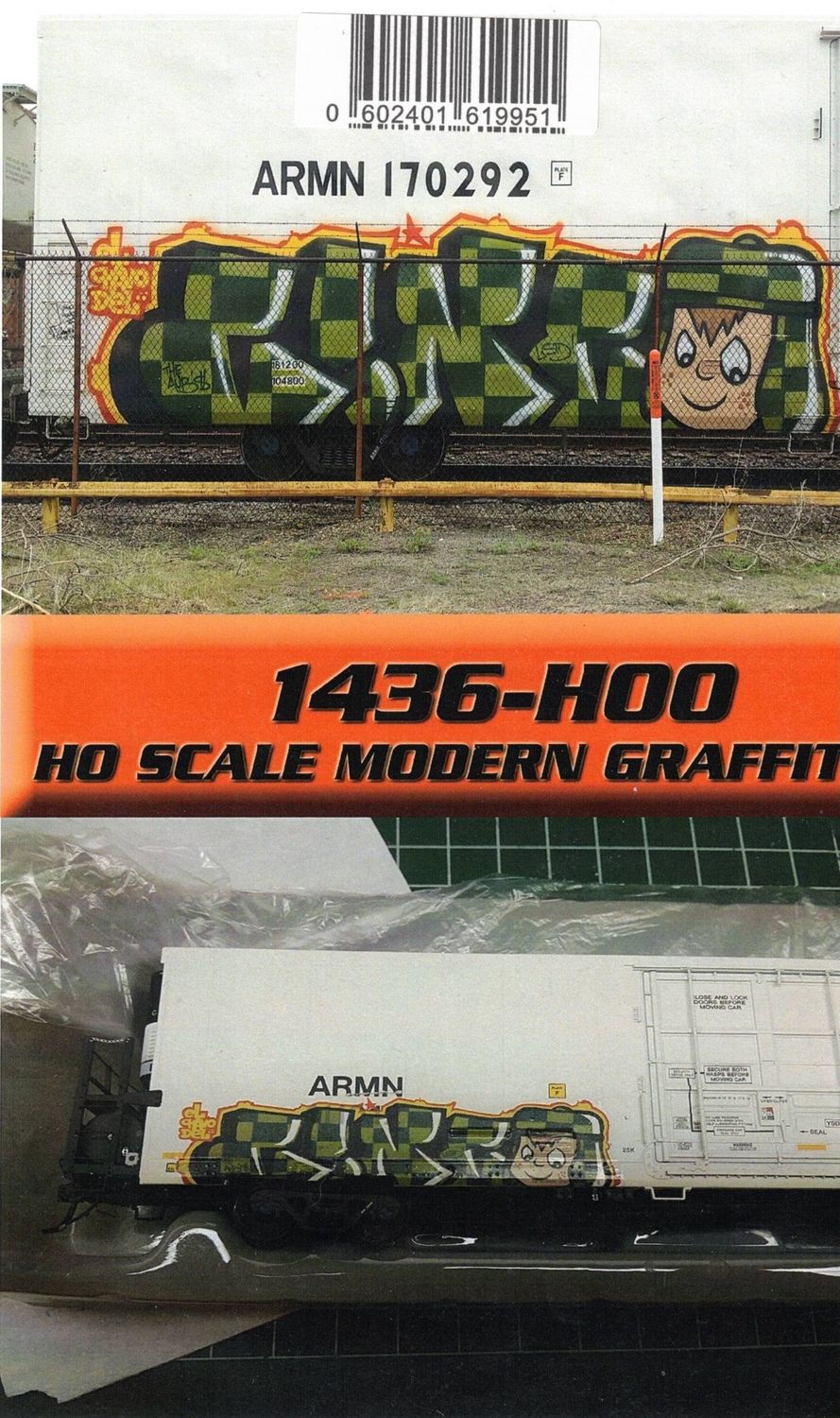 Weathering Solutions HO Scale 1436-HOO Modern Graffiti