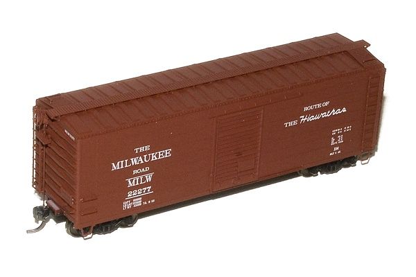 Used HO Intermountain MIL 22277 40&#39; Box Car