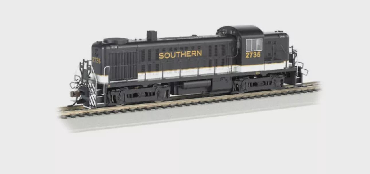 Used HO Bachmann 64208 Southern ALCO RS3 Diesel Locomotive DCC #2735 LN/Box