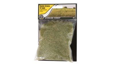 Woodland Scenic 627 Static Gras-Lgt Green 12MM
