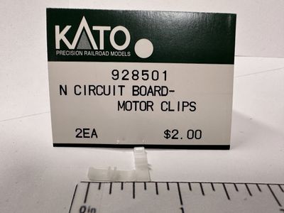 Kato N 928501 N Circuit Board - Motor Clips (2 each)