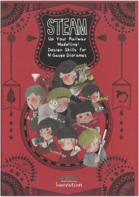 Kato N 25-915-1 "STEAM" Up Your Railway Modeling Design Skills ~ 25-915-1