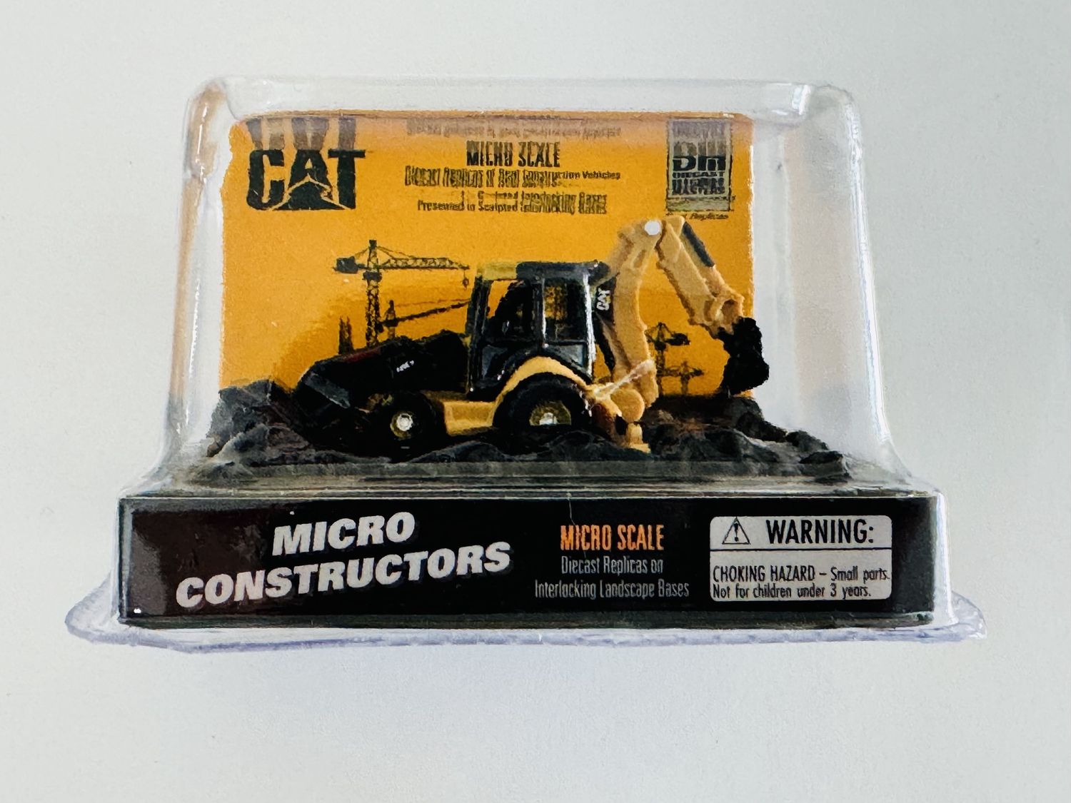 Diecast Masters N 85937 Cat Micro 420E Backhoe Loader
