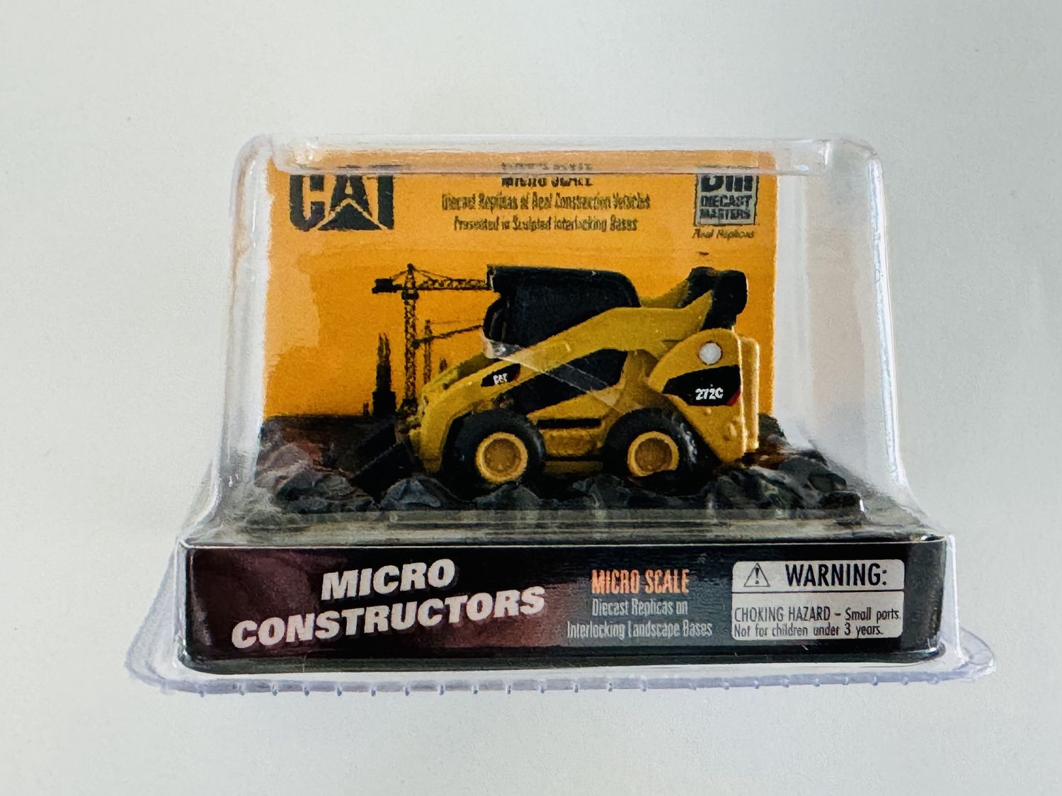 Diecast Masters N 85974 CAT Micro Scale 272C Skid Steer Loader